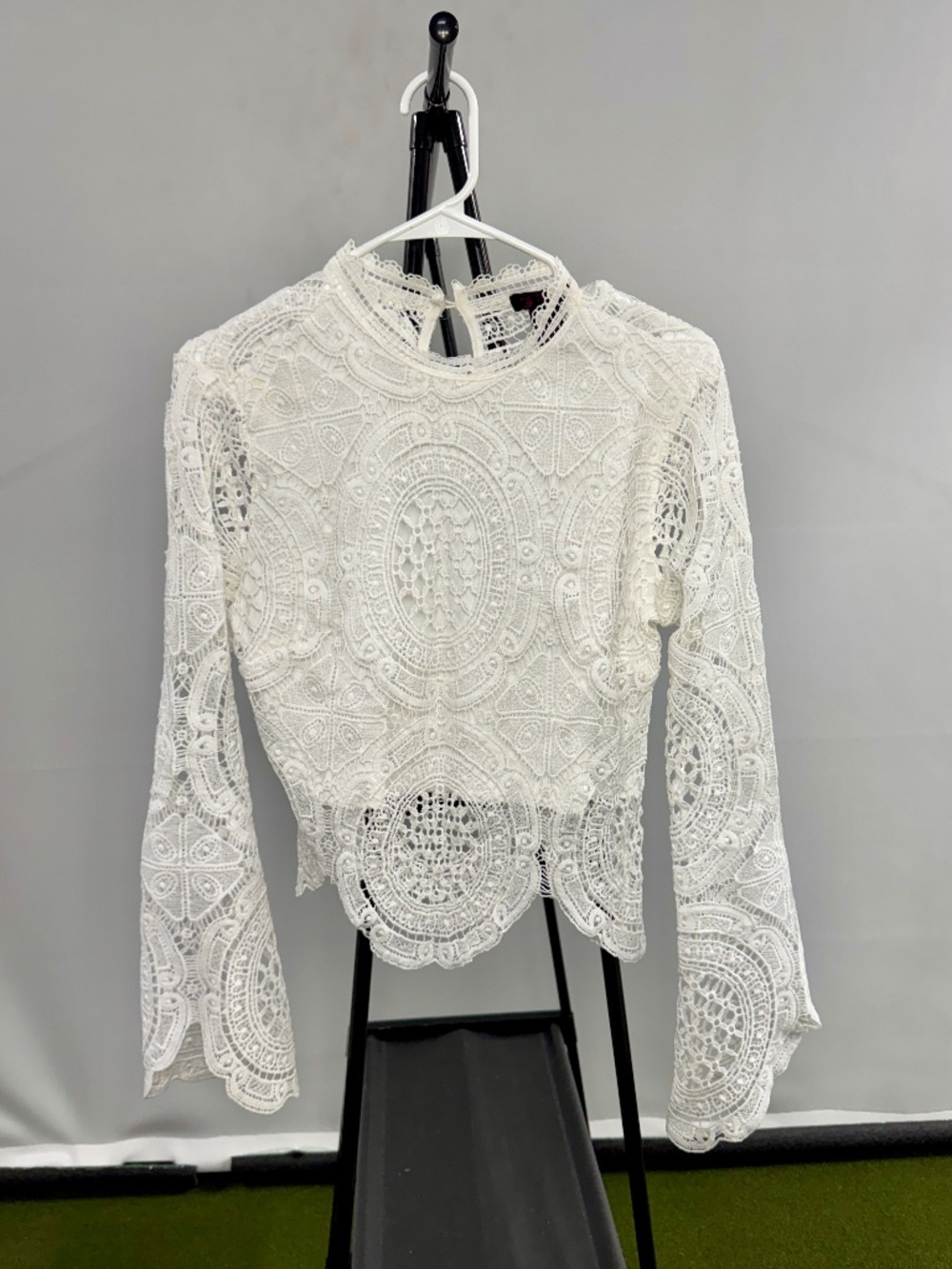 It’s Pink long sleeve lace shirt